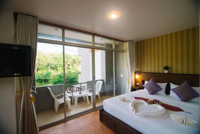 غرفة سوبيريور بسرير مزدوج بإطلالة على الجبل، Lanta Nice Beach House 1/4