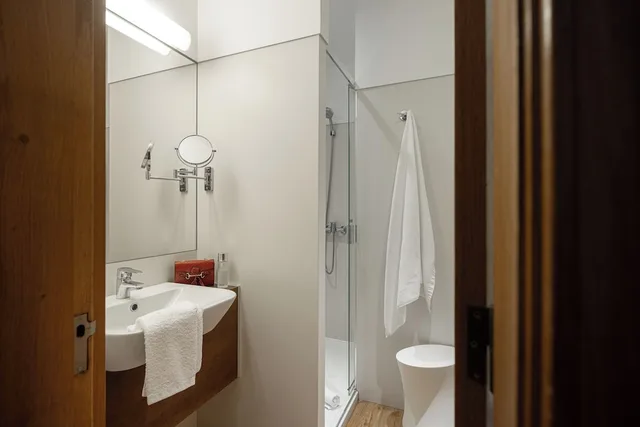 استوديو بسريرين منفصلين بإطلالة على القناة، Hotel Das Salinas 7/10