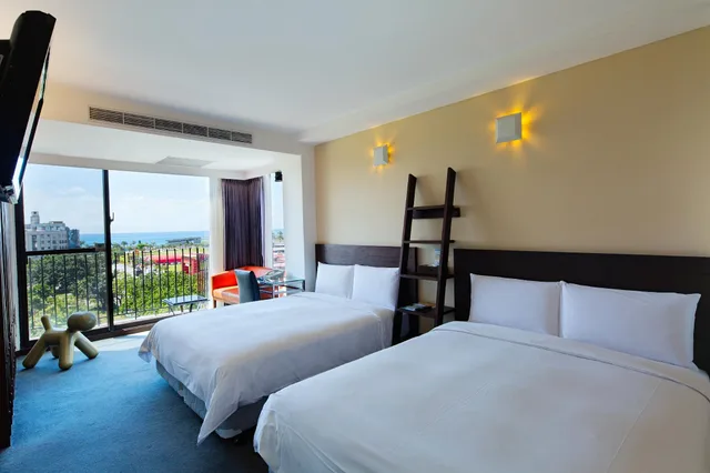 Family, 2 Double Beds, Hotel Les Champs Hualien 1/1
