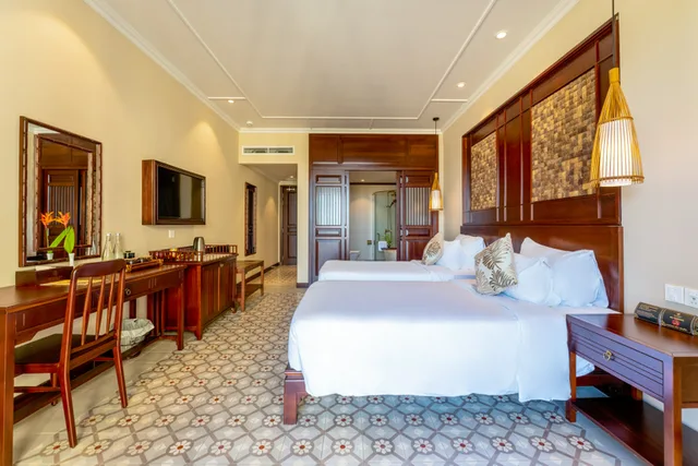غرفة متصلة ديلوكس عائلية، Ahoy Hoi An Boutique Resort & Spa 2/4