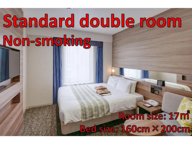غرفة قياسية بسرير مزدوج، ALMONT HOTEL NAHA KENCHOMAE 6/9