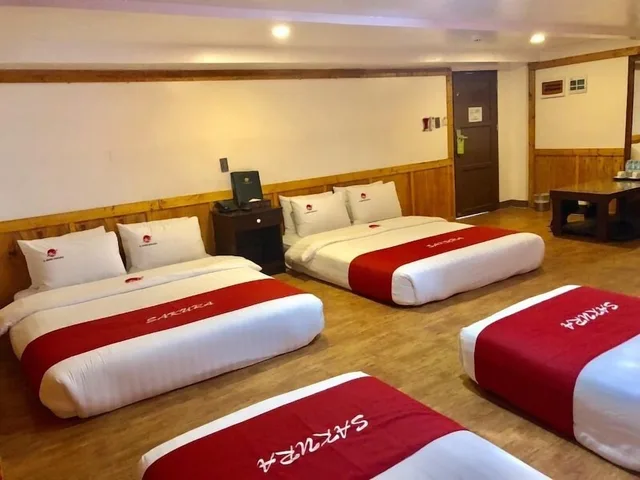 غرفة يابانية عائلية بسريرين كوين وسريرين منفصلين، Il Mare Sakura Resort Boracay 1/2