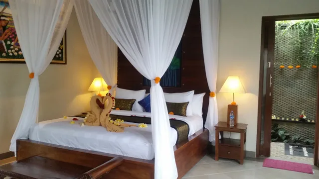 فيلا بسرير كينج بغرفة نوم واحدة بمسبح خاص، Ubud Paradise Villa 1/10