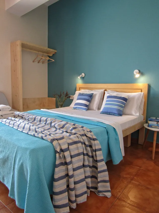 غرفة سوبيريور بسرير مزدوج بإطلالة على البحر، Perdika Mare Guesthouse 3/9