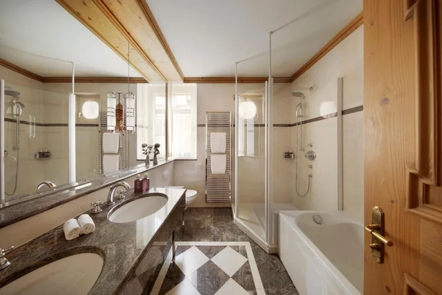 جناح بسرير فردي، Grand Hotel Kronenhof 5/6