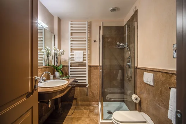 غرفة سوبيريور بسرير مزدوج، Villa Giorgia Albergo In Collin 4/4
