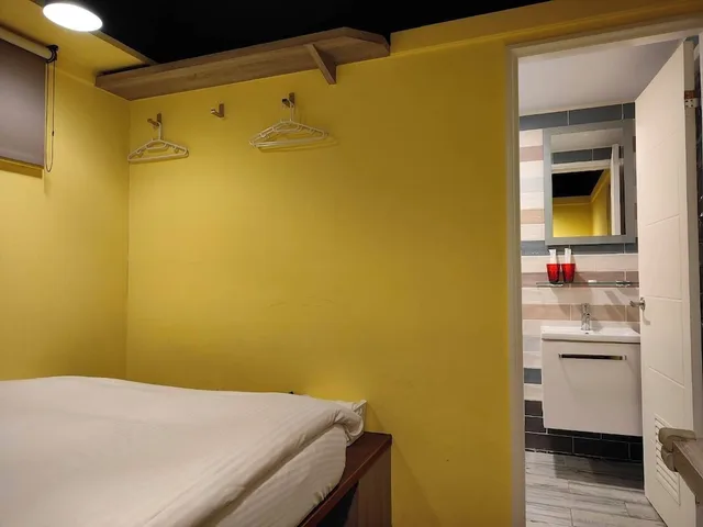 غرفة اقتصادية بسرير مزدوج، Bon Hotel Taipei 2/3