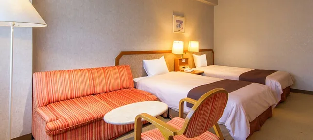 غرفة بسريرين منفصلين، Hotel Green Plaza Hakone 2/2
