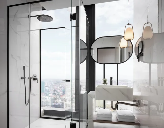 غرفة بريميير بسرير كينج وسرير كوين وسريرين منفصلين بـ3 غرف نوم، Citadines Flatiron Phnom Penh 7/8