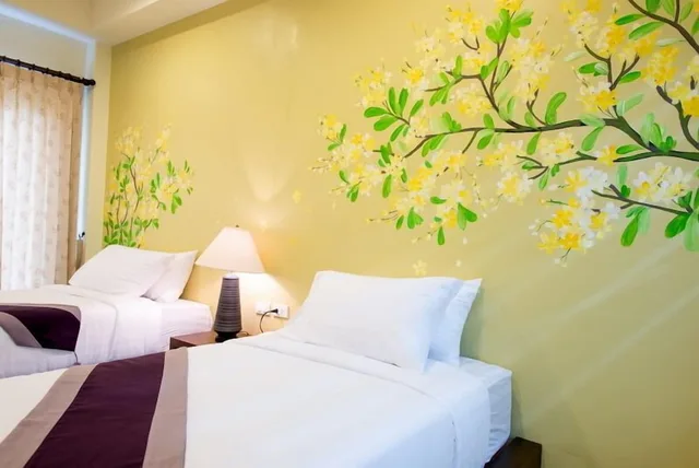 غرفة ديلوكس بسريرين منفصلين، Maryo Resort Chiangrai 4/8