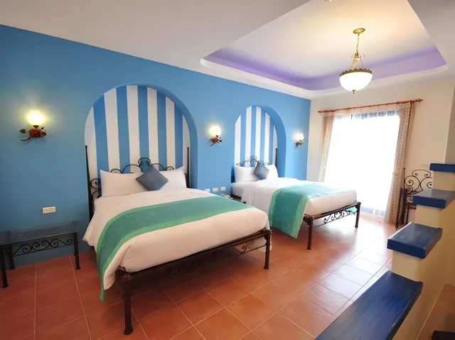 غرفة رباعية بسريرين مزدوجين، Greece Style Hotel 2/2