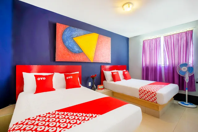 غرفة قياسية بسريرين، OYO Hotel Rey David, Oaxaca 1/3