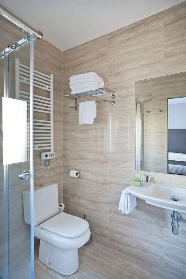 غرفة بسرير مزدوج أو سريرين منفصلين، Villa de Alcobendas 6/8