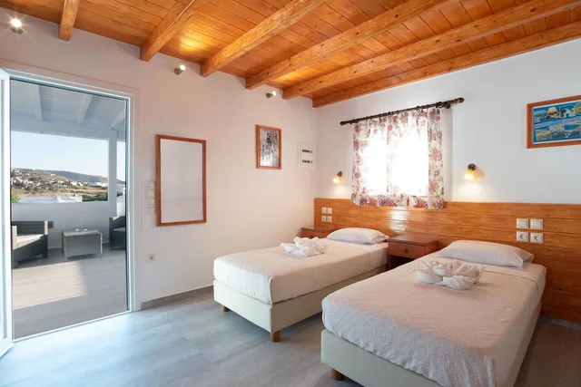1 Bedroom, Lanai, Deluxe, Double or Twin Bed, Panoramic Sea View، Kontaratos Studios & Apartments 5/7