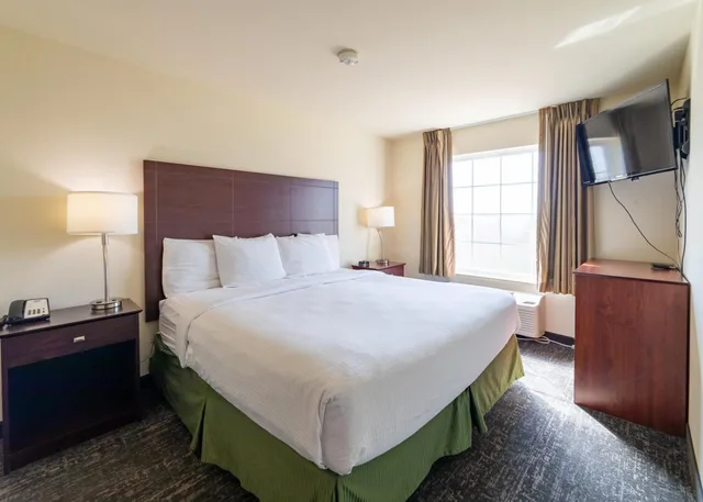 جناح بسرير كينج، Cobblestone Inn Suites Eaton Co 1/1