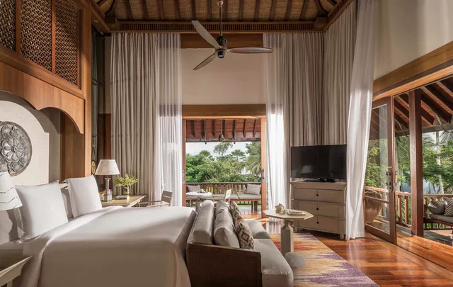 غرفة ديلوكس بسرير كينج بإطلالة على الحديقة، Four Seasons Resort Langkawi 1/1