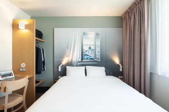 غرفة عائلية لذوي الإعاقة، B&B Hotel Paris Le Bourget 2/3