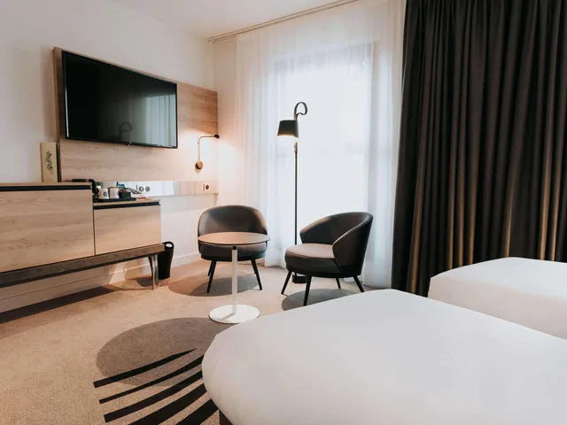 غرفة سوبيريور بسريرين منفصلين لذوي الإعاقة، Novotel Angers Centre Gare 1/6