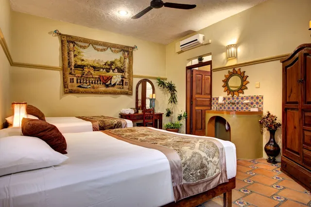 غرفة رباعية بسريرين مزدوجين، Hotel Cielo, Playa del Carmen 2/6