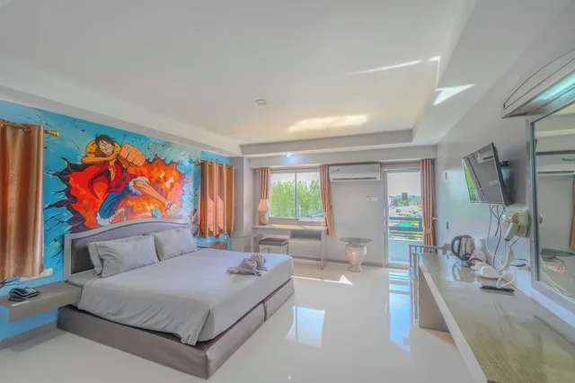 غرفة ديلوكس بسرير مزدوج، BCP Hotel, Ban Chang Rayong 1/6