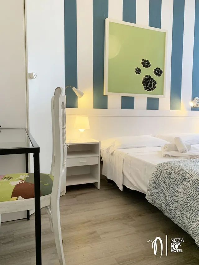 غرفة بسرير كوين، Nizza 6/10