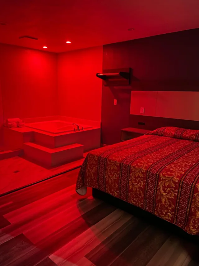 جناح ديلوكس بسرير كوين بجاكوزي، Casa Bell Motel Los Angeles Lax Airport 1/1
