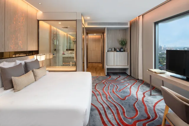 غرفة بريميير ركنية بسرير كينج، Hotel Nikko Bangkok 2/6