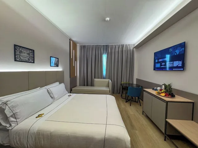 غرفة كلاسيكية رباعية بسرير كوين، Acca Sporting Hotel 1/10
