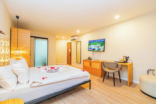 غرفة بريميوم بسريرين منفصلين بإطلالة على المسبح، Kombo Beach Resort 3/10