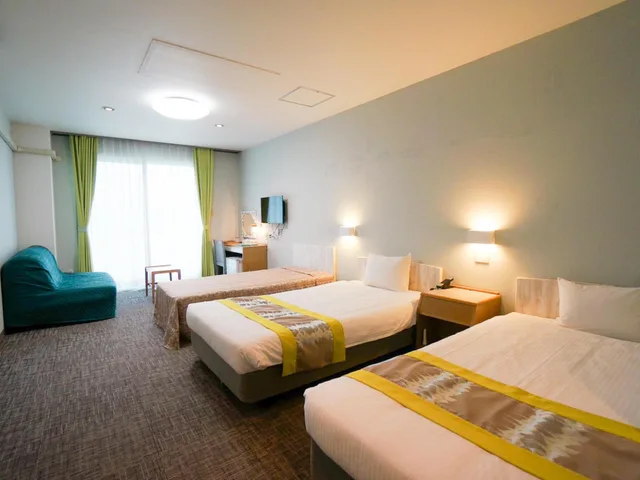 غرفة قياسية بسريرين منفصلين، Hotel Caretta Amami 2/3