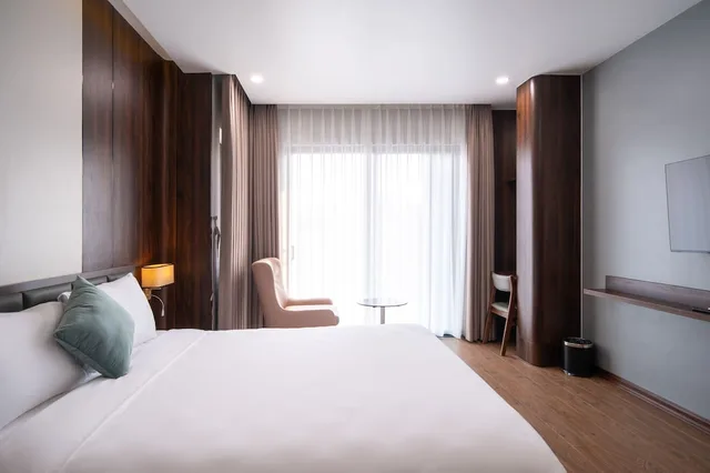 غرفة ديلوكس بسرير كوين، Carnosa Hotel 1/3