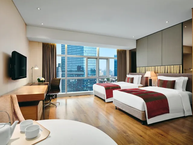 Deluxe Twin Room, Grand ParcVue Hotel Residence Chengdu 1/5