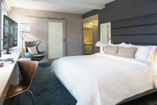 غرفة ديلوكس بسرير كينج، Renaissance Albany Hotel 2/3