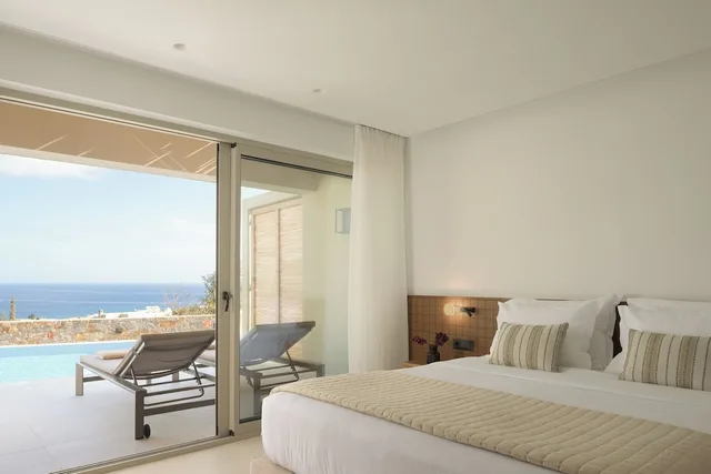 جناح بريميوم بسرير كوين مع أريكة بمسبح خاص، Galaxy Suites Boutique Resort 1/10
