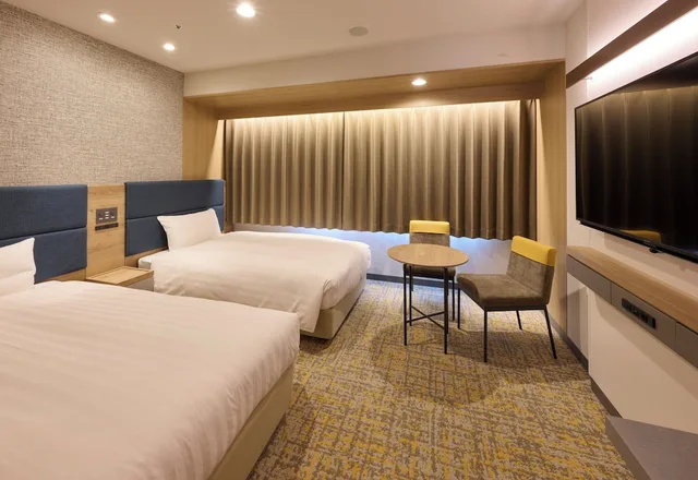 غرفة قياسية بسريرين منفصلين، Via Inn Tokyo Oimachi 2/5