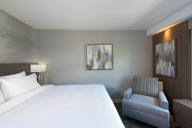 غرفة بسرير كينج مع أريكة لذوي الإعاقة، Courtyard Edgewater Nyc Area 3/10