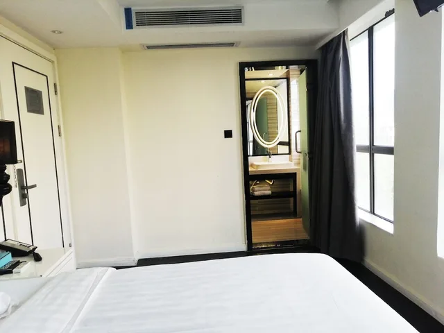 غرفة قياسية بسرير كوين بإطلالة على المدينة، Xana Lite Hotel (Guangzhou Dongxiaonan Metro Station Shixi) 4/10