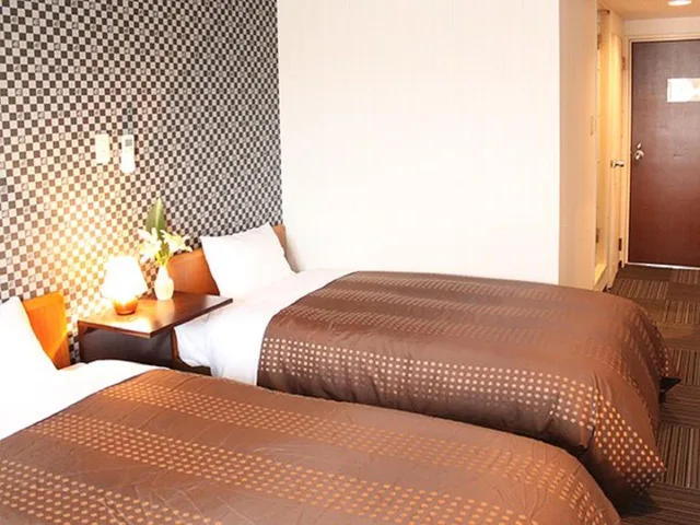 غرفة بسريرين منفصلين للمدخنين، Hotel Livemax BUDGET Tokyo Hamura Ekimae 2/2