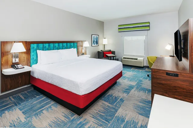 غرفة بسرير كينج، Hampton Inn And Suites Houston I 10 Central 2/5