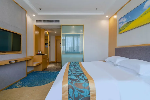 غرفة بزنس بسرير كوين، GreenTree Eastern Fuyang Yingdong District South Guoyang Road Hotel 1/2