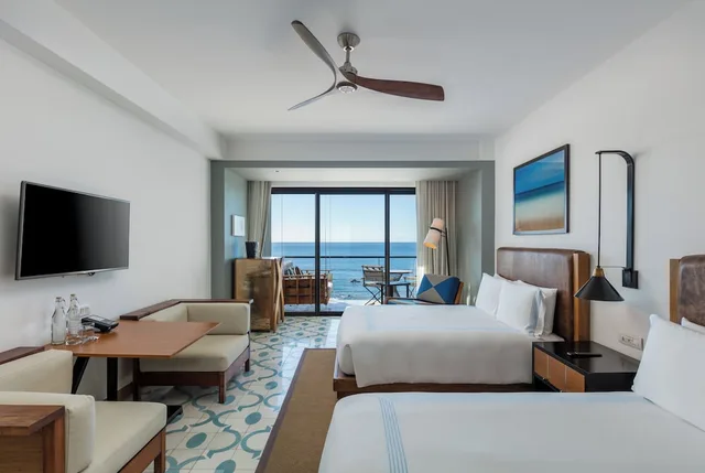 غرفة بسريرين كوين بإطلالة على البحر لذوي الإعاقة، THE CAPE - A THOMPSON HOTEL 6/9