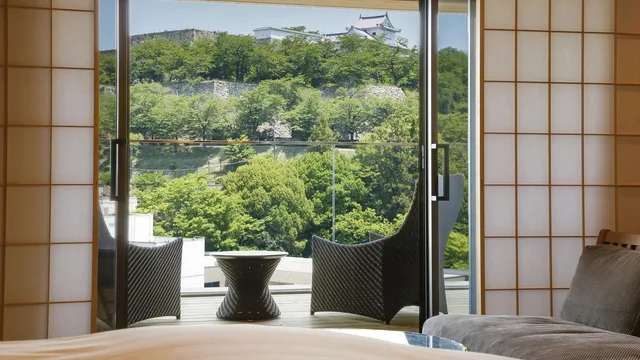 Semi Western, Style, Luxury, Outdoor Bath، THE SHIROYAMA TERRACE TSUYAMA VILLA 1/1