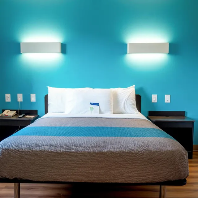 غرفة بسرير كوين لذوي الإعاقة، Motel6 Pottstown, PA 8/10