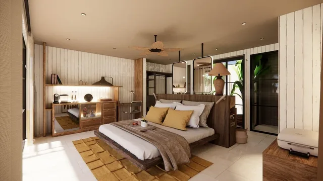 Design, Studio, Suite, King Bed, Sea View, Private Pool، Yazz Collective 1/10