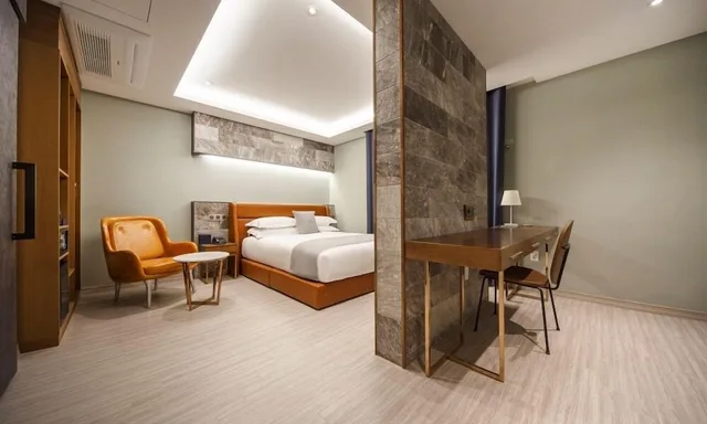 غرفة ديلوكس بسرير مزدوج، Dongdaegu Station Eastern Hotel 10/10