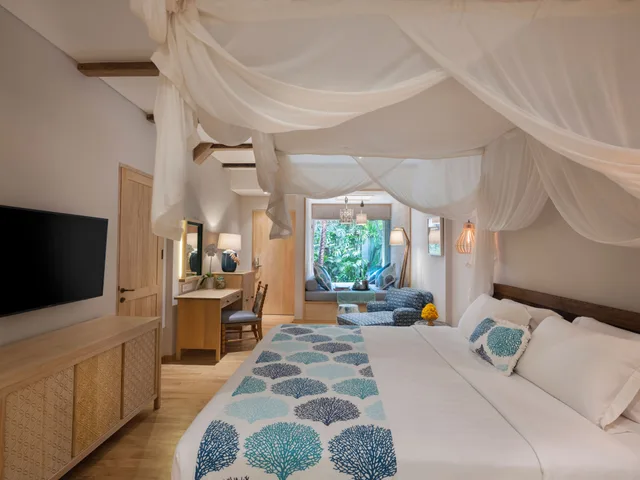 جناح كلوب بسرير فردي، Bali Mandira Beach Resort and Spa 1/4
