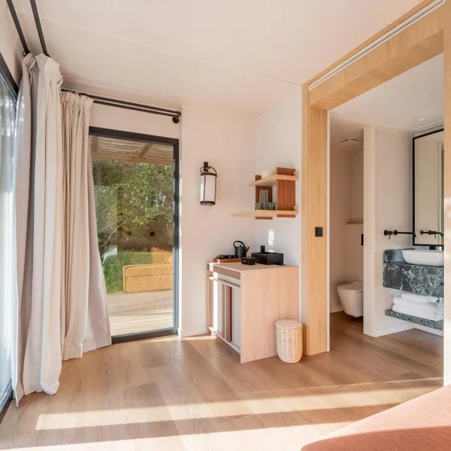 بنغل بريميوم بانورامي بغرفة نوم واحدة بإطلالة، Ohai Nazare Outdoor Resort 5/6