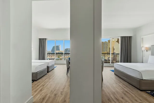 جناح عائلي بسرير كينج بإطلالة على البحر بغرفتي نوم، Rixos Bab Al Bahr 8/10
