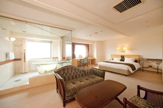 غرفة ديلوكس بسرير مزدوج، Yamagata Kokusai Hotel 1/1