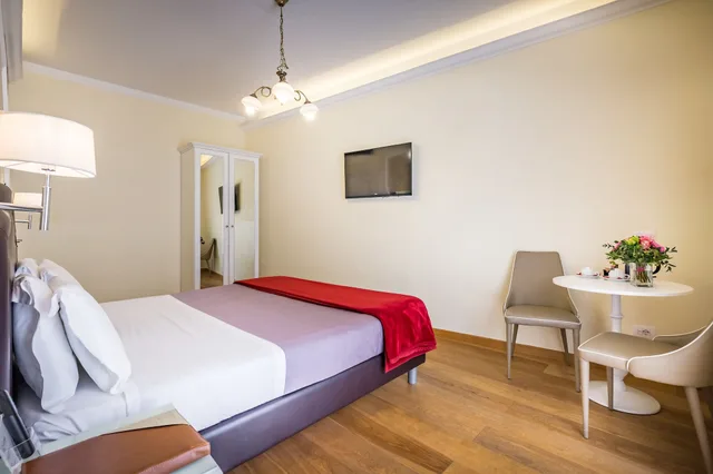 غرفة قياسية بسرير كوين بإطلالة على الحديقة، Hotel la Scaletta 7/10